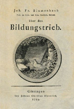 [Gutenberg 61997] • Über den Bildungstrieb
